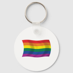 Regenbogenflagge-Schlüsselanhänger der Schwulenrec Schlüsselanhänger