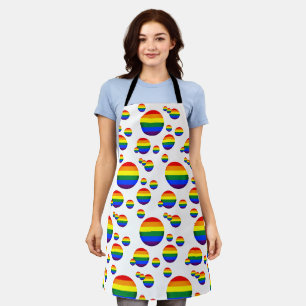 Regenbogenflagge & Stolz, LGBT-Koch Küche Schürze