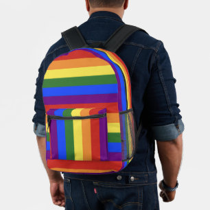 Regenbogenflagge Streifen Rucksack lgbtq