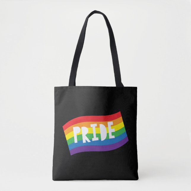 Regenbogenflagge Tasche (Vorderseite)