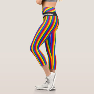 Regenbogenflagge und -stolz, LGBT-Gemeinschaft/Str Capri Leggings