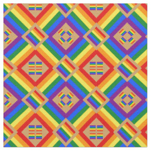 Regenbogenflagge und -stolz, LGBT-Mode/Gemeinschaf Stoff