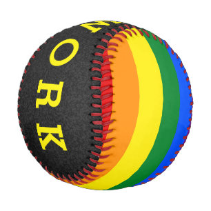REGENBOGENFLAGGENFARBEN + deine Ideen Baseball