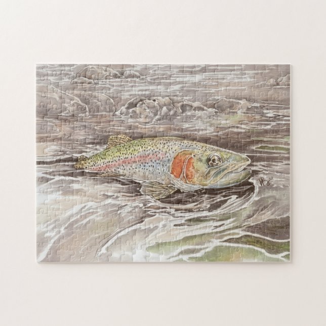 Regenbogenforelle (Horizontal)