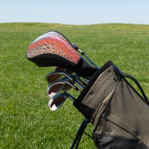Regenbogenforelle Abstraktes Muster Golf Headcover