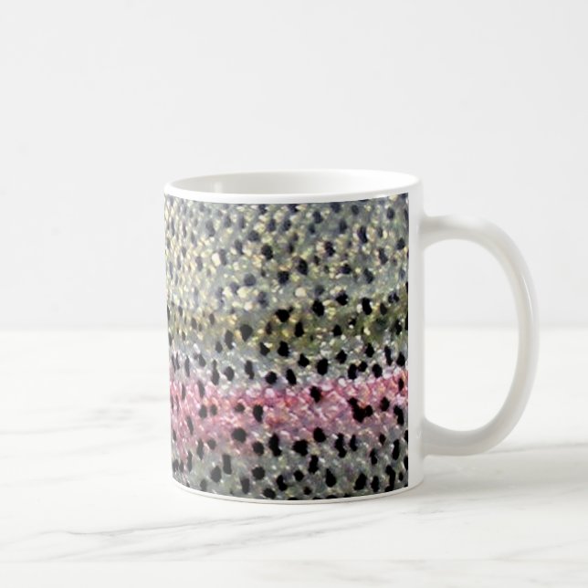 Regenbogenforelle durch PatternWear© Kaffeetasse (Rechts)