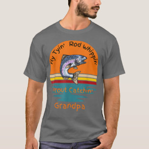 Regenbogenforelle Fischen Fischen Fischen Fangen F T-Shirt