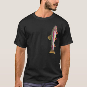Regenbogenforelle Fisherman T-Shirt