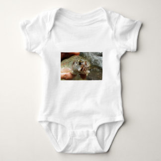 Regenbogenforelle-Foto Baby Strampler