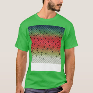 Regenbogenforelle Grafikdesign Kunst Original Ange T-Shirt