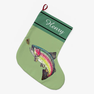Regenbogenforelle Großer Weihnachtsstrumpf