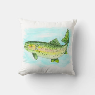Regenbogenforelle Kissen