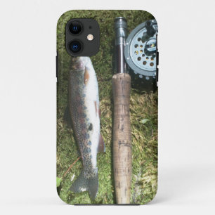 Regenbogenforelle- und Fliegenfischenspule Case-Mate iPhone Hülle