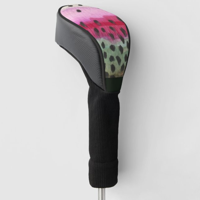 Regenbogenforellen Fischerei und Ichthyologie Golf Headcover (angewinkelt)