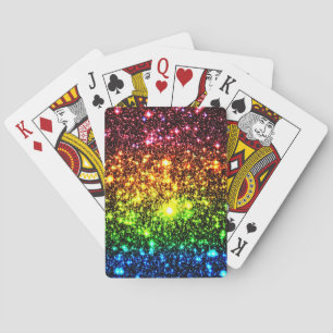 Regenbogengalaxie Spielkarten