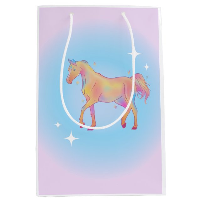 Regenbogengeschenk Mittlere Geschenktüte (Vorderseite)