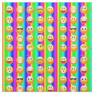 Regenbogengewirr Stoff