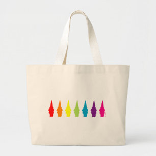 RegenbogenGnomes Jumbo Stoffbeutel
