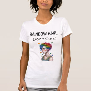 Regenbogenhaare sind egal T-Shirt