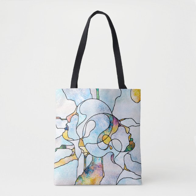 Regenbogenhalterungen. Unity of Stached Glass Seri Tasche (Vorderseite)