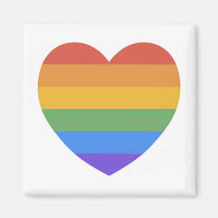 Regenbogenherz Magnet