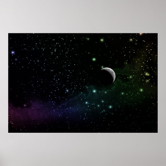 Regenbogenhimmel Poster (Vorne)