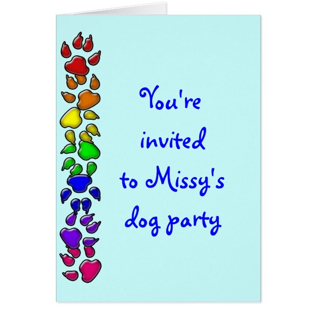 Regenbogenhundedruck (Vorne)