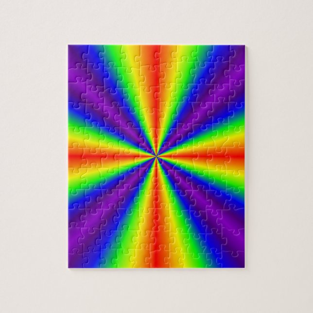 Regenbogenkreuz (Vertikal)