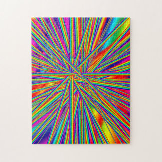Regenbogenlaser Schwieriges Illusionsmuster