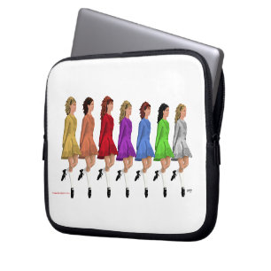 Regenbogenlinie Laptopschutzhülle