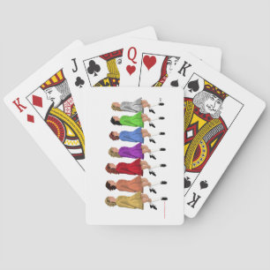 Regenbogenlinie Spielkarten