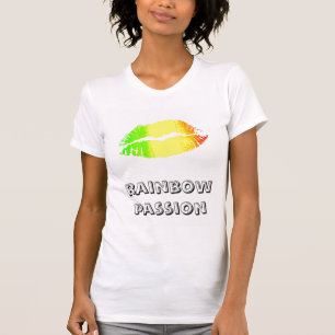 Regenbogenlippen T-Shirt