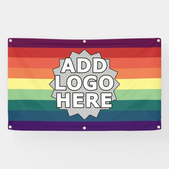 Regenbogenlogo Banner (Horizontal)