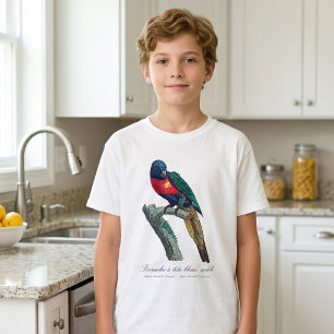 Regenbogenlori Männchen, Trichoglossus moluccanus T-Shirt