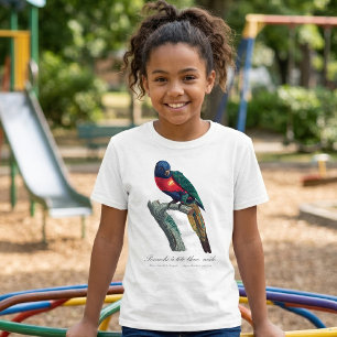 Regenbogenlori Männchen, Trichoglossus moluccanus T-Shirt