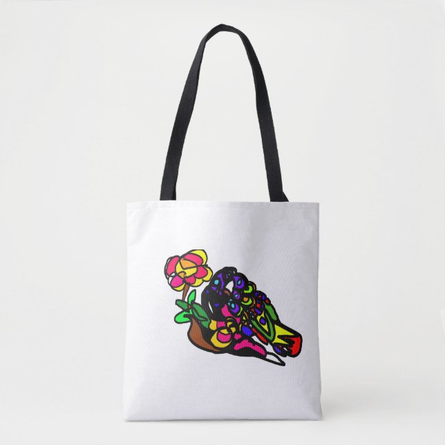 Regenbogenlori Tasche (Vorderseite)