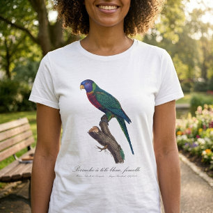 Regenbogenlori-Weibchen, Trichoglossus moluccanus T-Shirt