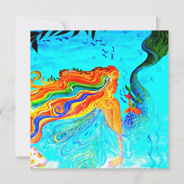 Regenbogenmagazin Einladung (Vorderseite)