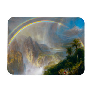 Regenbogenmalerei Magnet