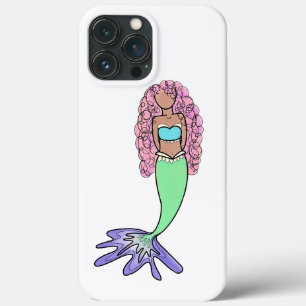 Regenbogenmeerjungfrau rosa blau lila grün schwarz Case-Mate iPhone hülle