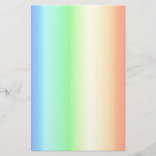 Regenbogenmuster 1 briefpapier