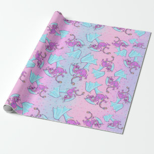 Regenbogenmuster Geschenkpapier