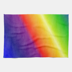 Regenbogenmuster Handtuch