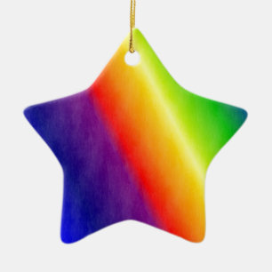Regenbogenmuster Keramikornament