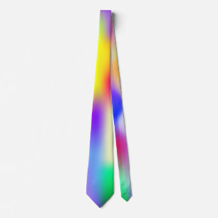 Regenbogenmuster Krawatte