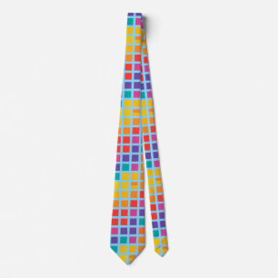 Regenbogenmuster Krawatte