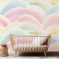 Regenbogenmuster mit neutraler Pastel