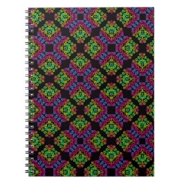 Regenbogenmuster-Notebook Notizblock