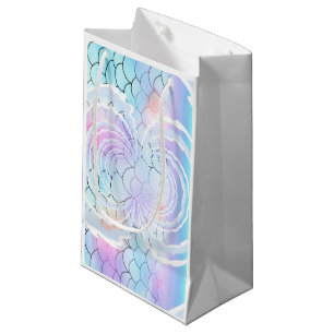 Regenbogenmuster unter dem Meer Kleine Geschenktüte