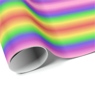 Regenbogenneigung Geschenkpapier